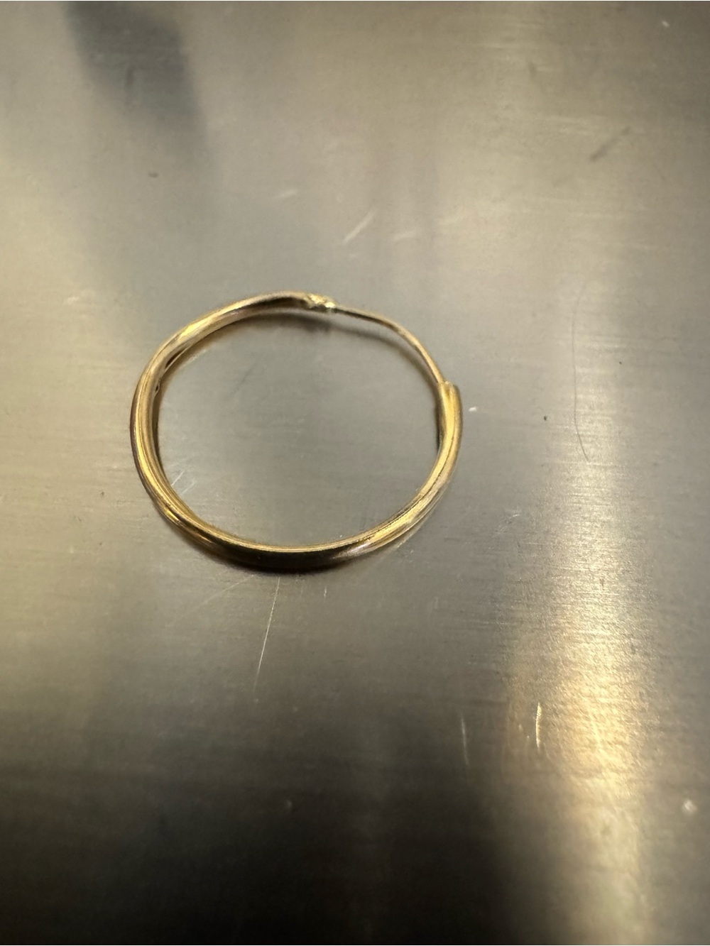 14k Solid Gold Small Hoop Earring Timeless Everyday Style